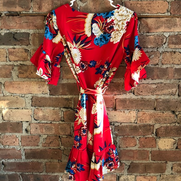 NWT Hello Molly Red Flirty Dress - Picture 6 of 8